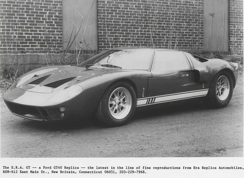 The E.R.A. GT40 replica