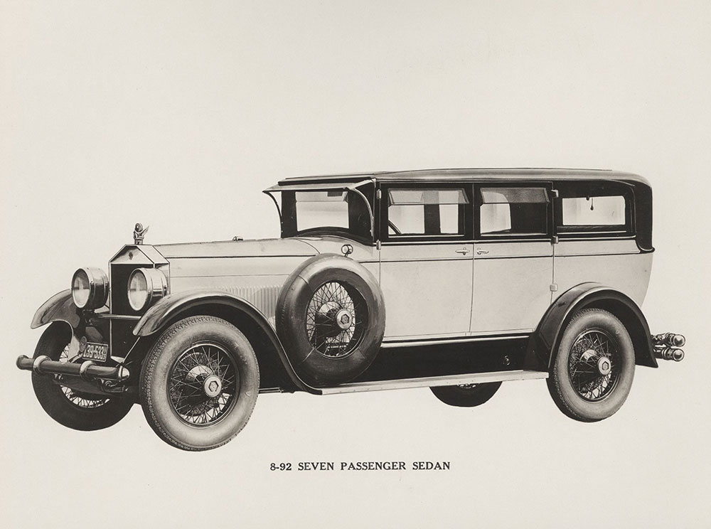 Elcar seven passenger sedan: 1928
