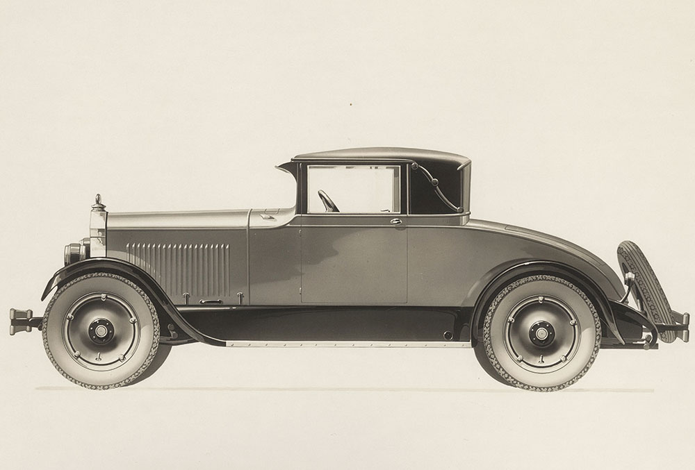 Elcar 8-80 3-Passenger Coupe Roadster 1925