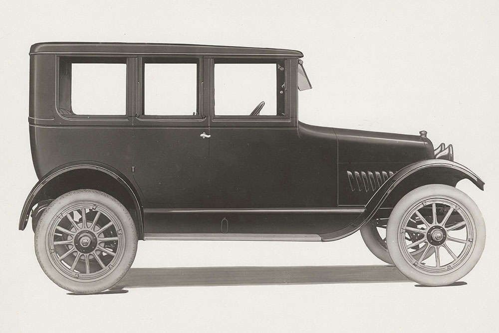 Elgin convertible Touring Sedan, with windows in place - 1918