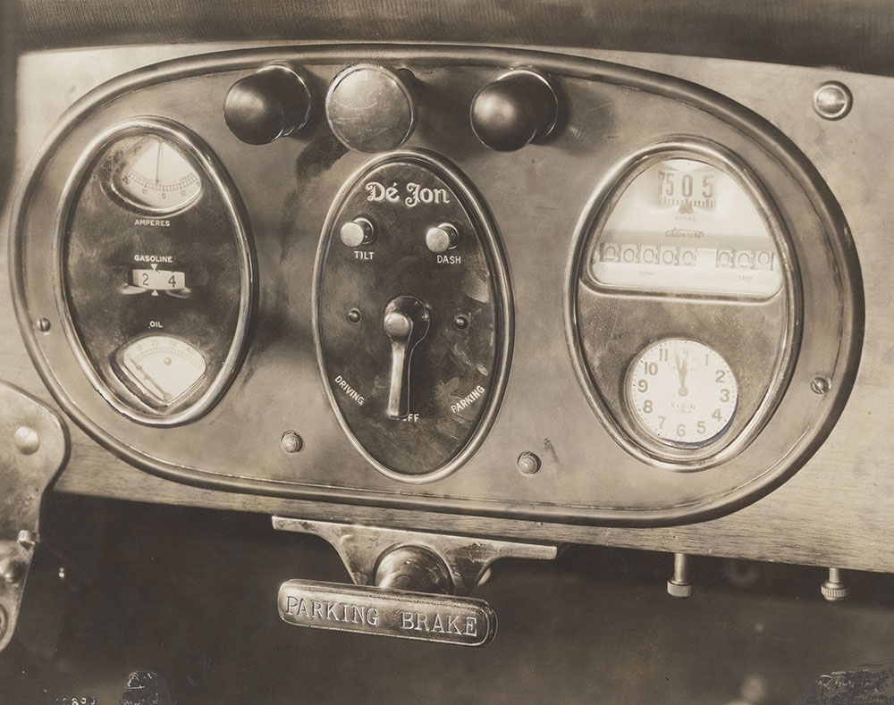 Elgin dashboard:  1924
