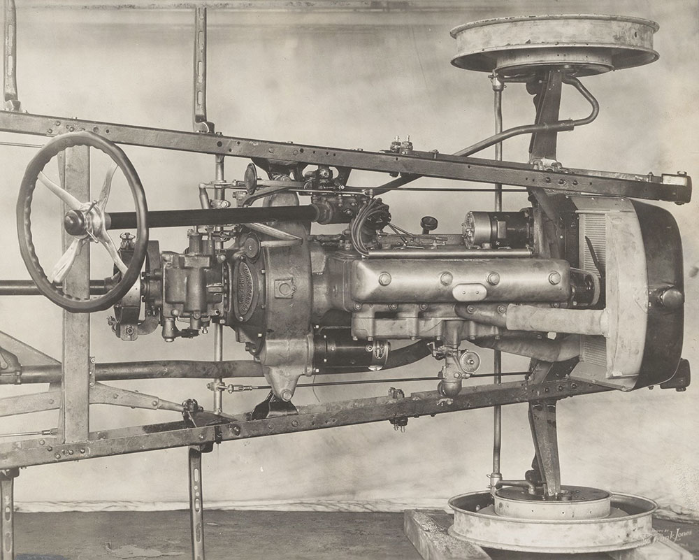 Elgin frame, showing motor: 1924
