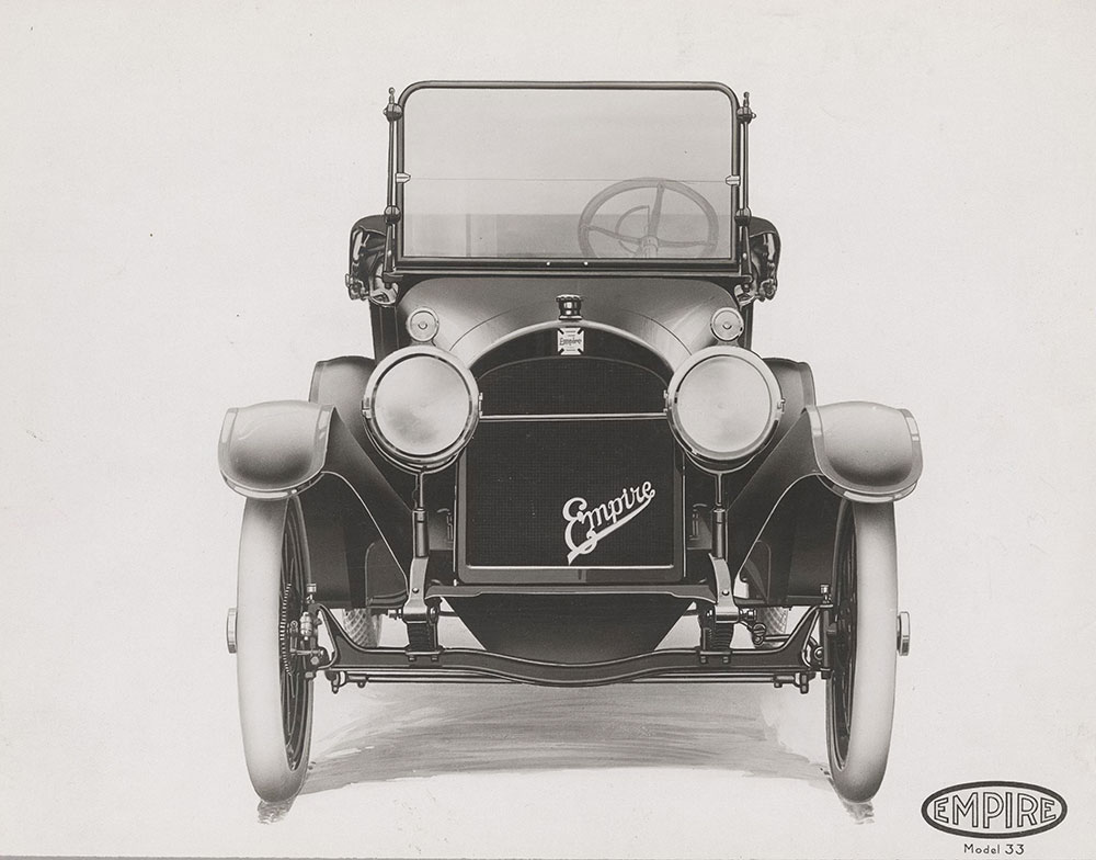 Empire  Model 33, front view, radiator: 1917