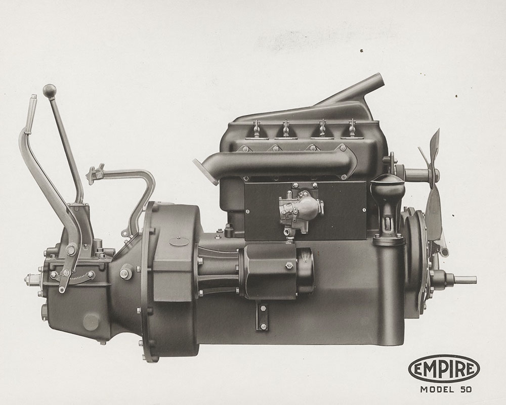Empire 1917 Model 50, motor