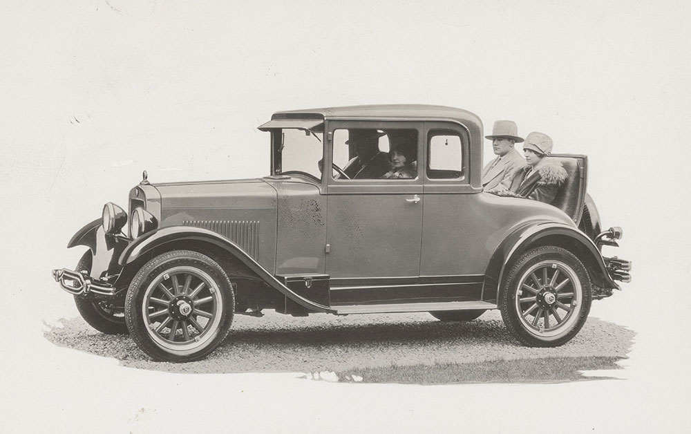 New Erskine Custom Coupe for Four: 1927