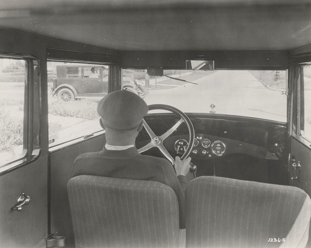 Essex, interior, forward compartment:  1927