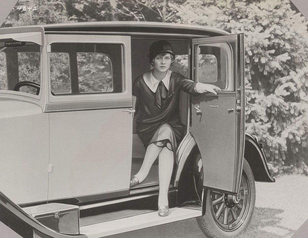 Erskine Six, rear doors: 1927