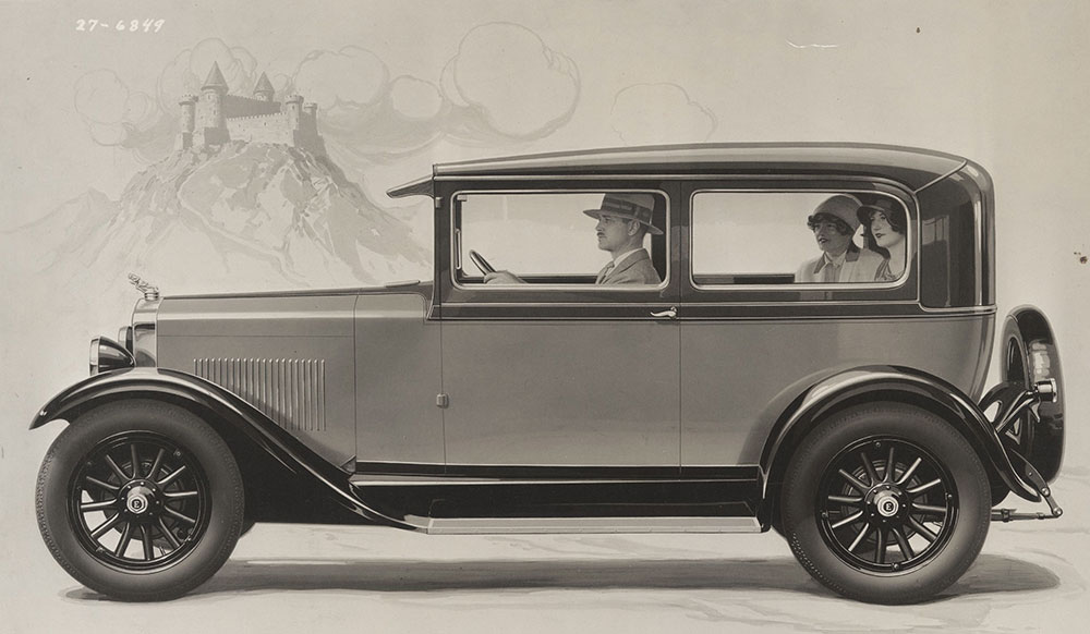 Erskine Six five-passenger two-door sedan: 1928