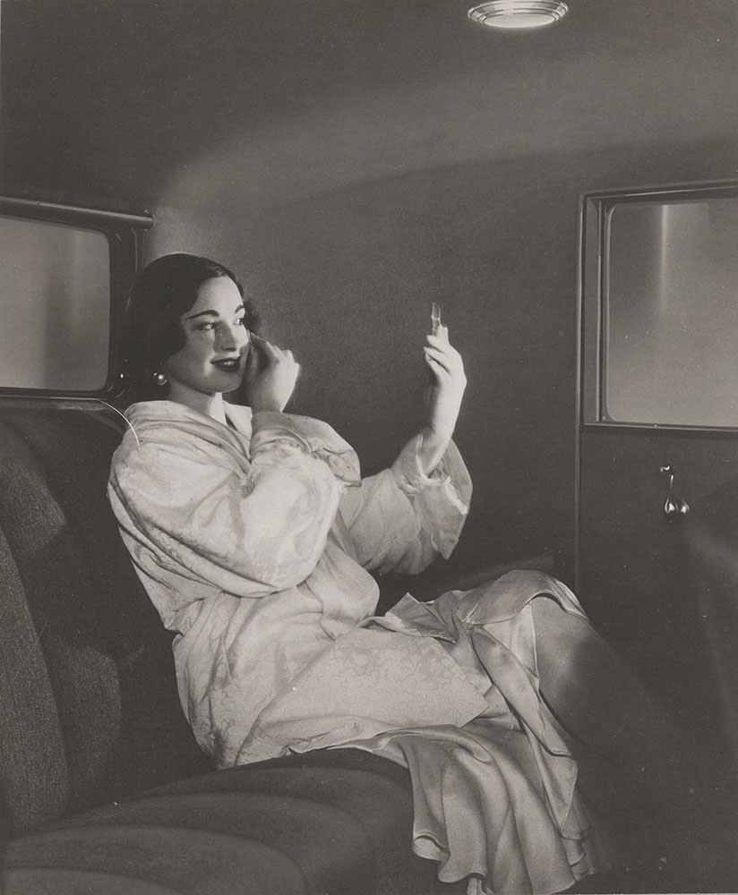 Erskine, interior of rear compartment: 1930
