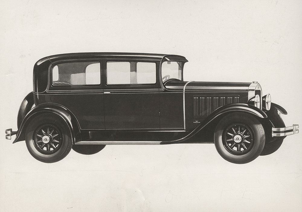 Erskine Club Sedan two-door: 1930