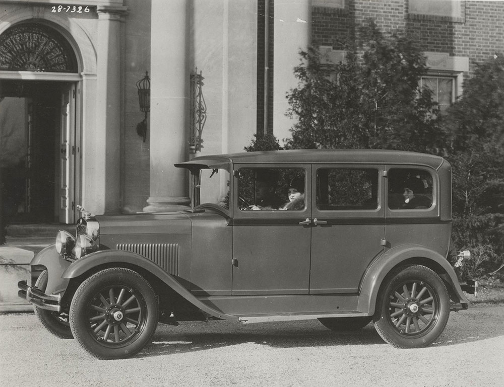 Erskine five-passenger sedan: 1927