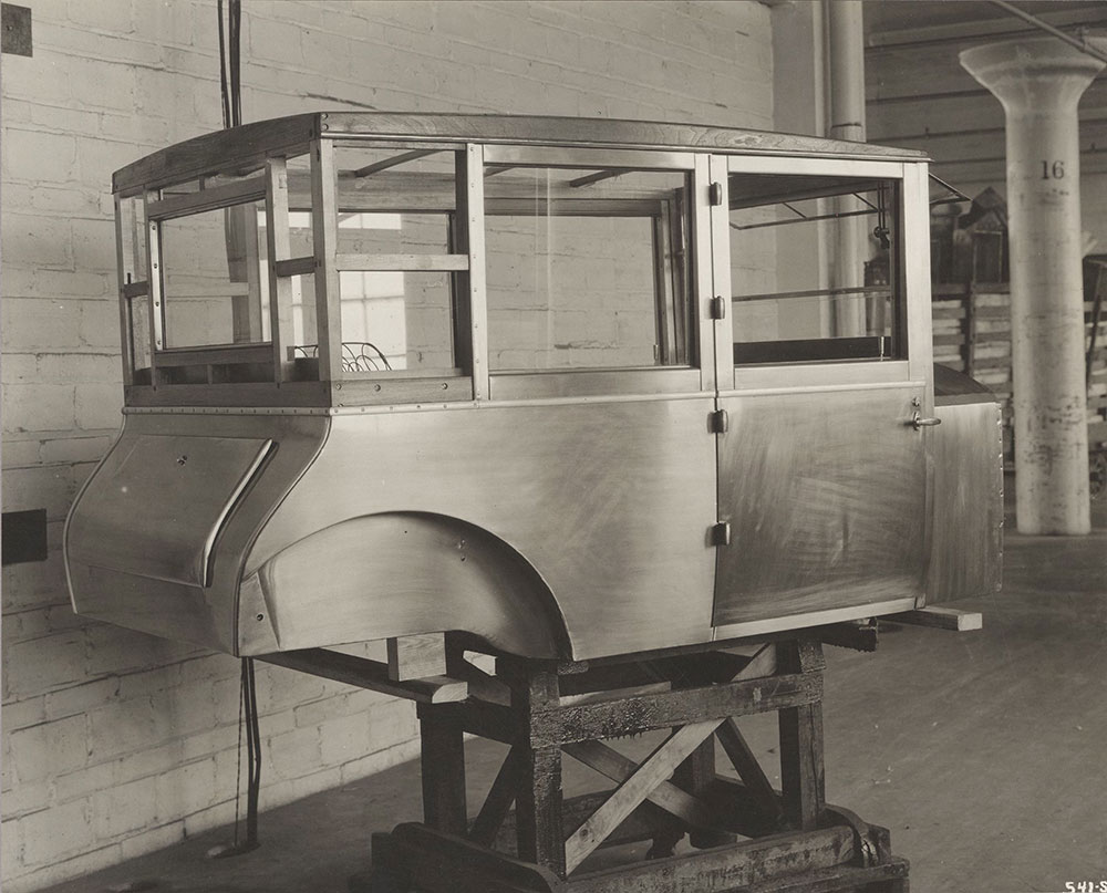 Essex Coach, wooden bodywork:1923
