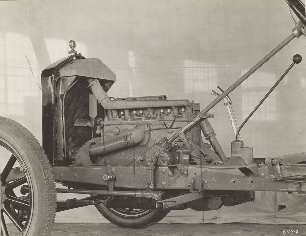 Essex, motor chassis, radiator: 1924
