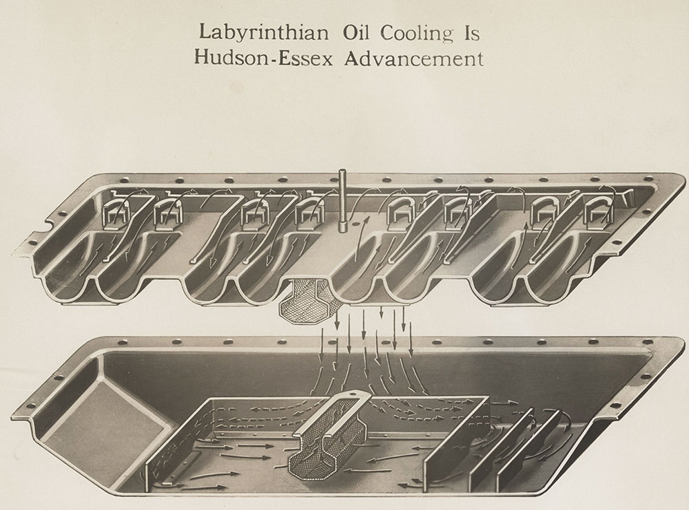 Hudson-Essex Oil Cooling Advancement: 1931