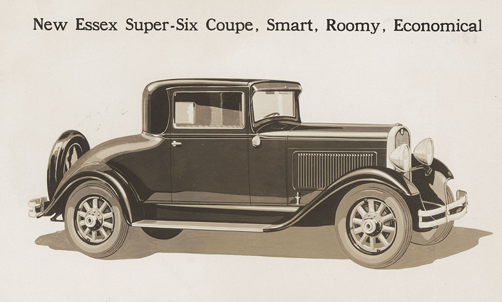 Essex Super-Six Coupe: 1931