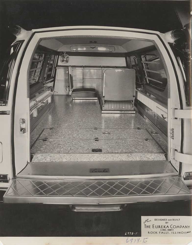 Eureka Company, rear compartment, ambulance: 1962