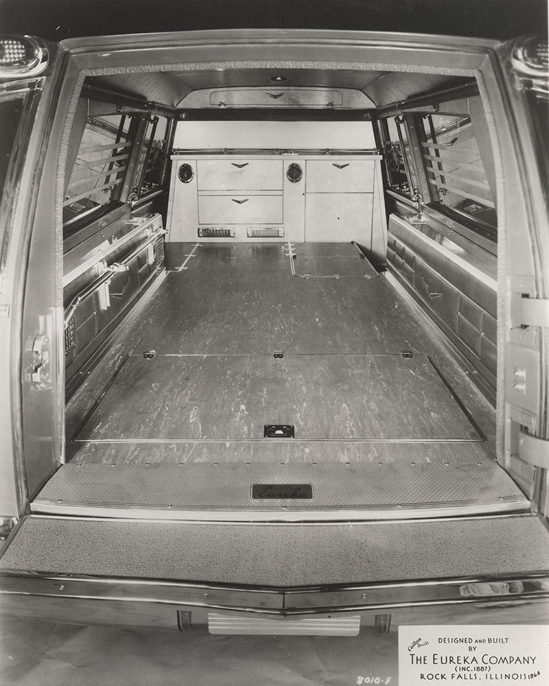 Eureka Company, rear compartment of ambulance: 1964