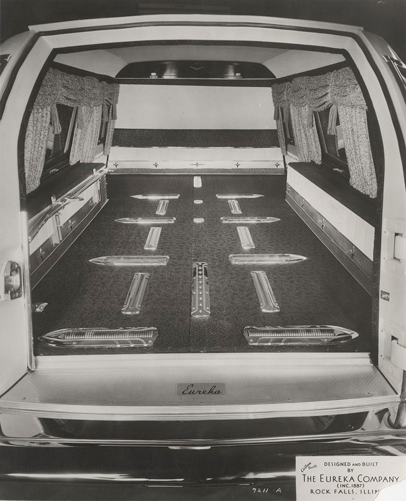 Eureka Company, rear compartment of funeral car