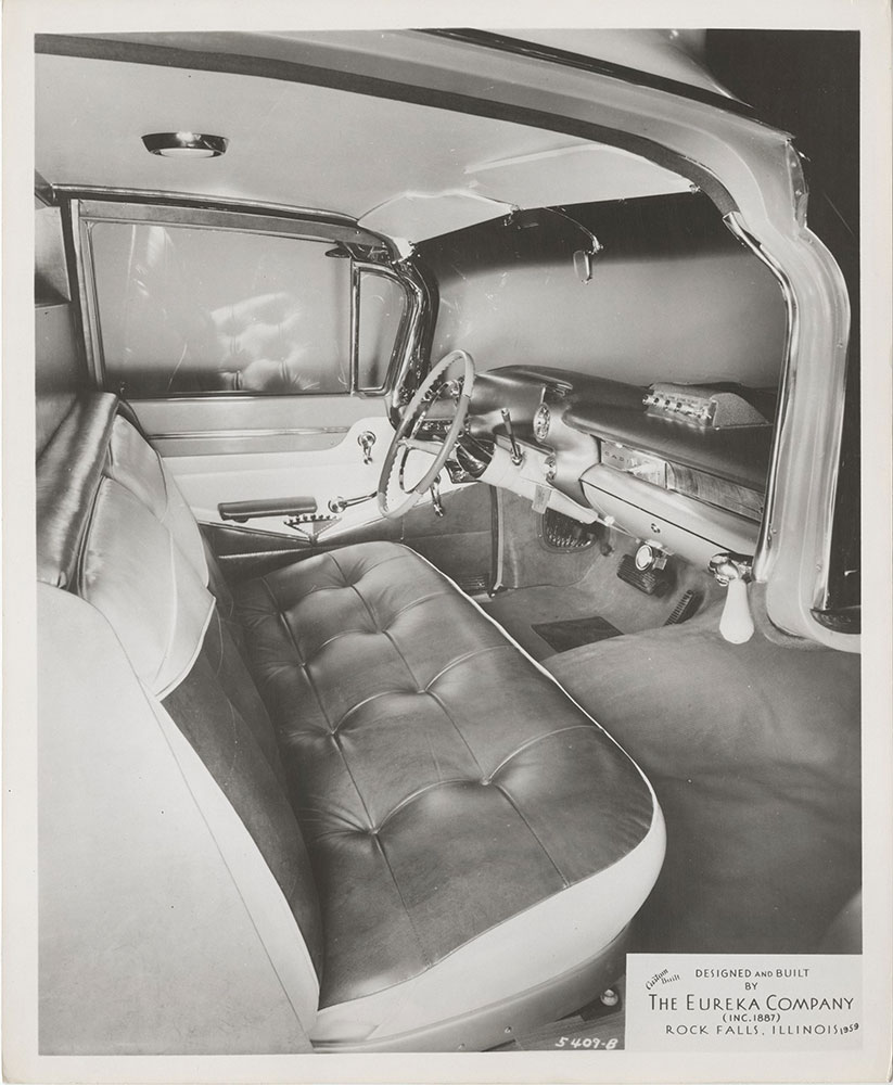 Eureka Company, interior, front compartment: 1959