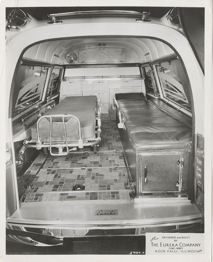 Eureka Company, rear compartment, ambulance: 1959