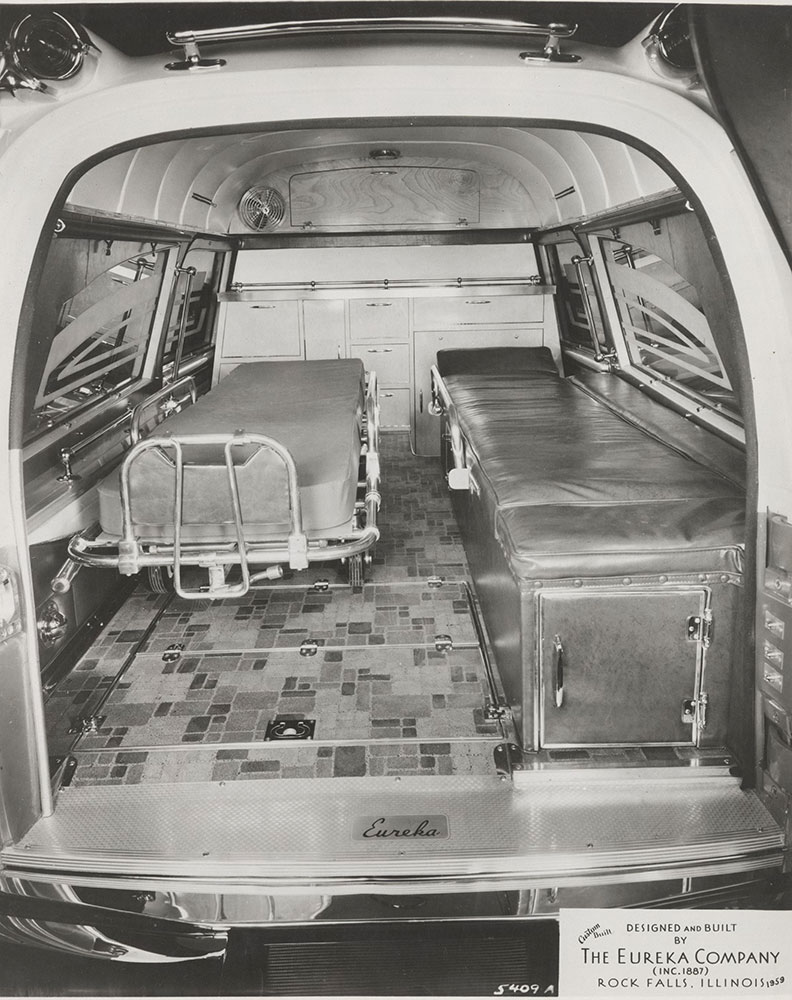 Eureka Company, rear compartment, ambulance: 1959