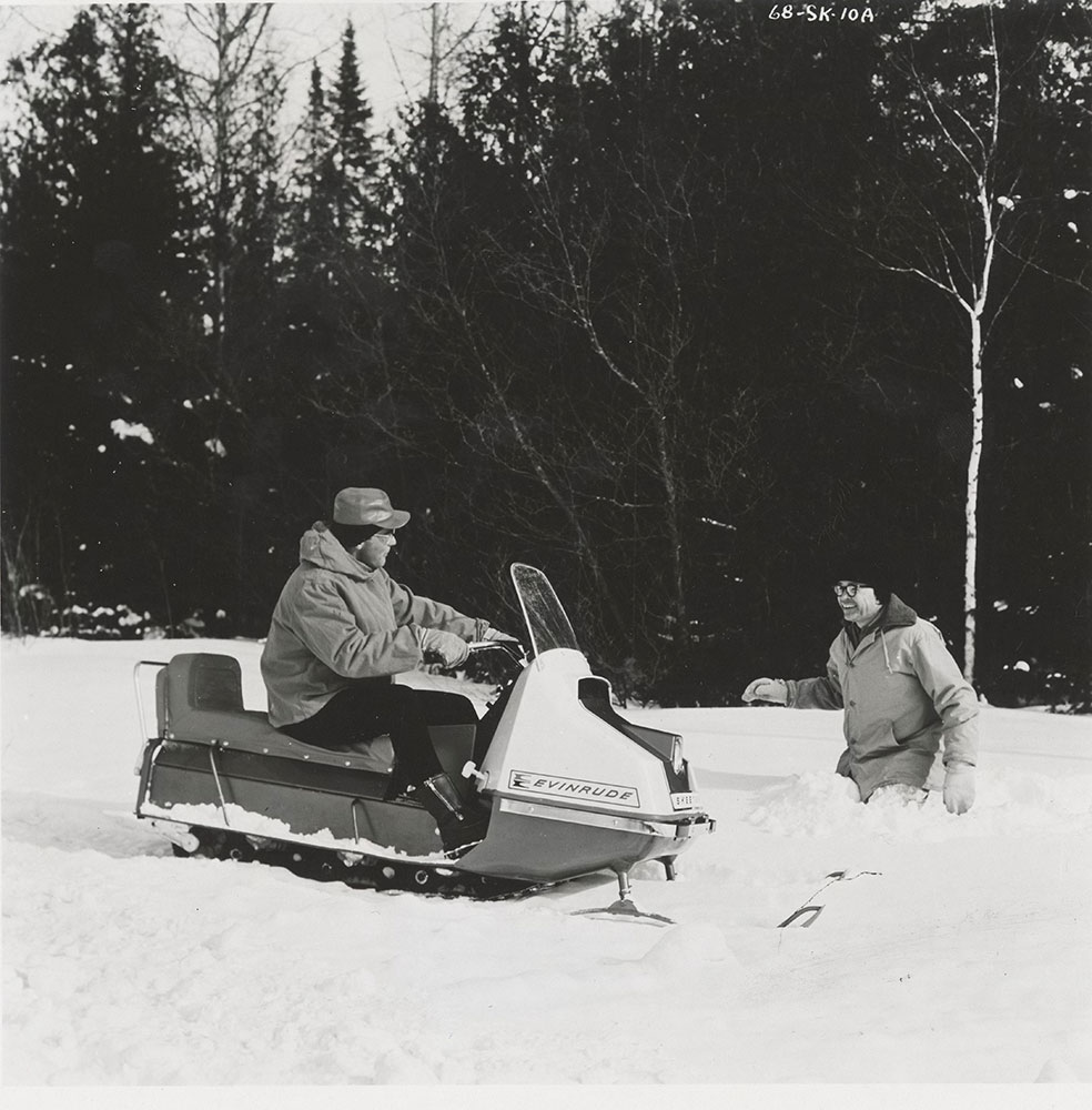 Evinrude Skeeter Snowmobile - 1968