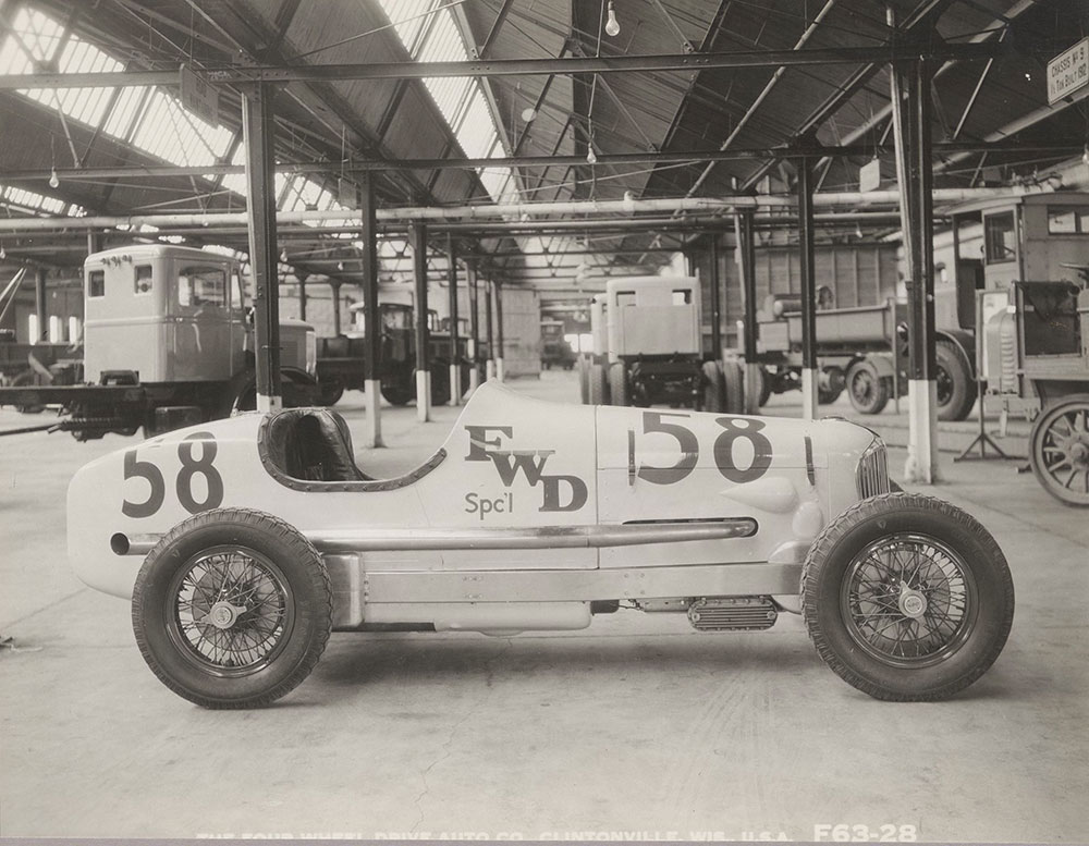 FWD Four Wheel Drive Co. Racing Car - 1933