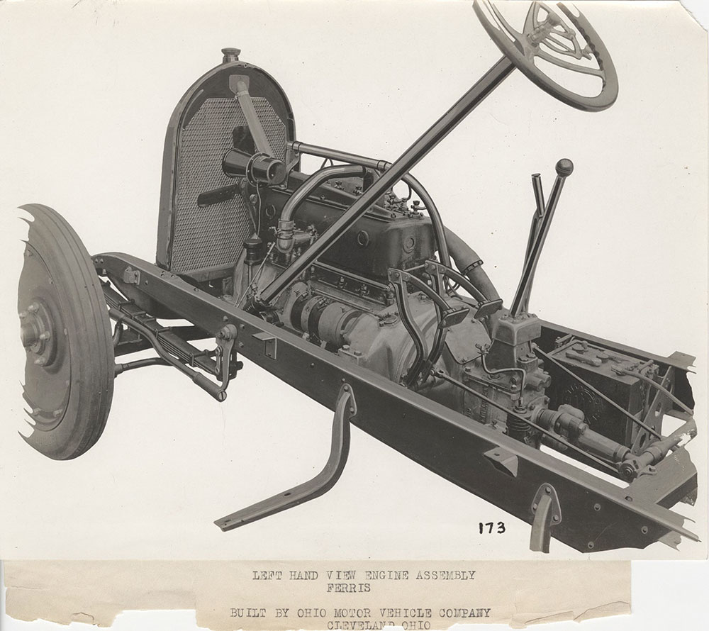 Ferris, Continental engine, left hand view - 1920