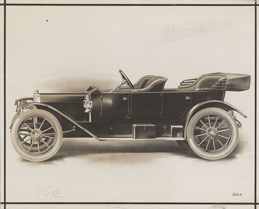 Firestone-Columbus Model 86-C Light Five-passenger Fore-Door Car: 1911