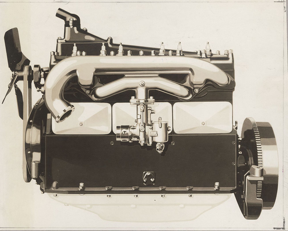 Flint, engine block - 1923