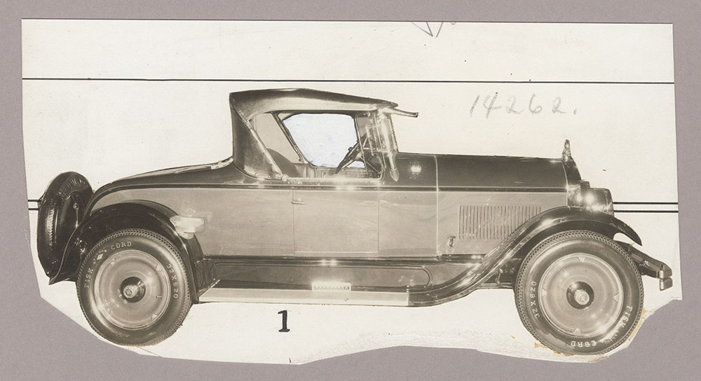 Flint Model E-55 roadster - 1925