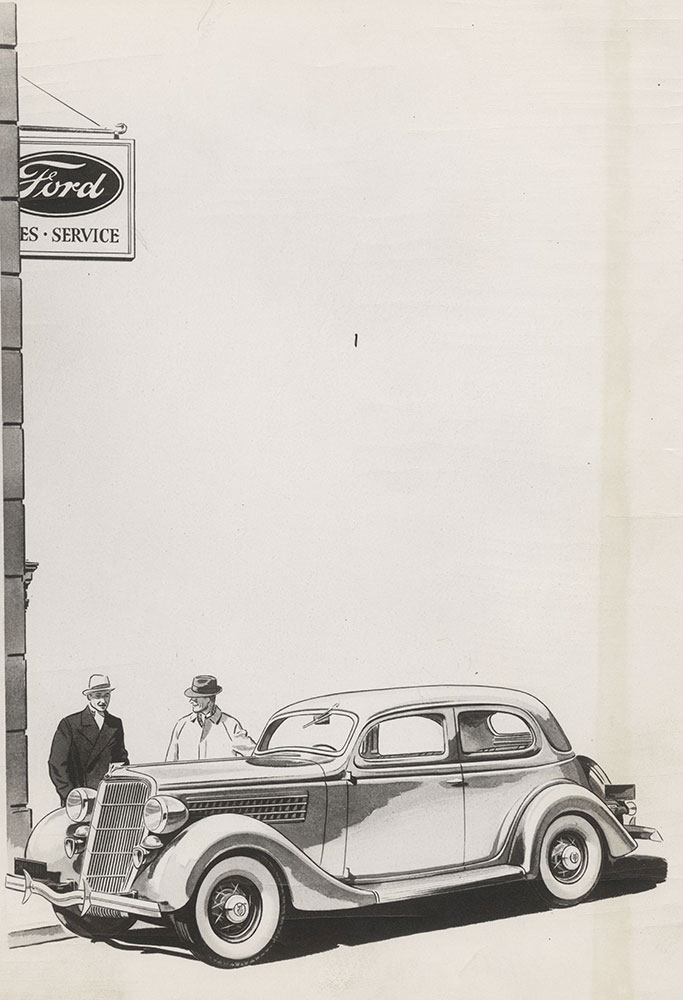 Ford Model 48 V-8 2-door sedan - 1935