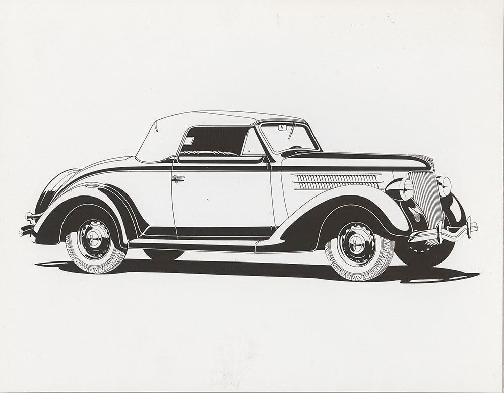 Ford V-8 Convertible Cabriolet - 1936