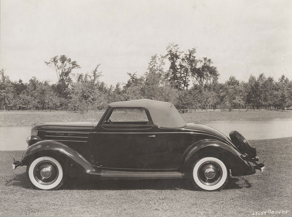 Ford Model 68 V-8 convertible coupe - 1936