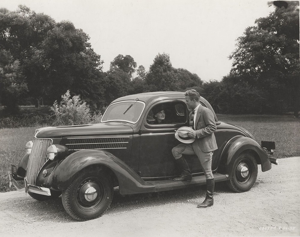 Ford Model 68 V-8 5-window coupe - 1936