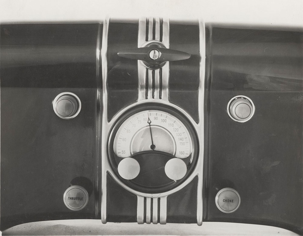 Ford, speedometer - 1936