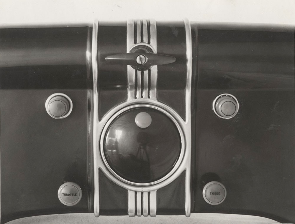 Ford, dashboard - 1936