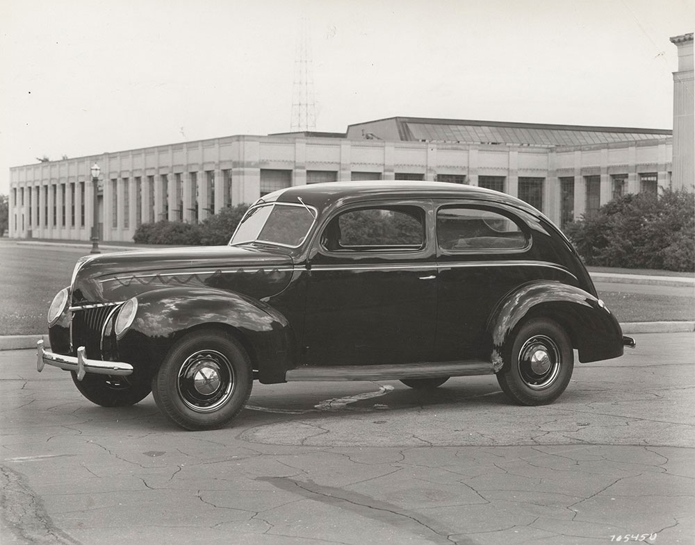 Ford Deluxe Tudor Sedan, factory mockup - 1939