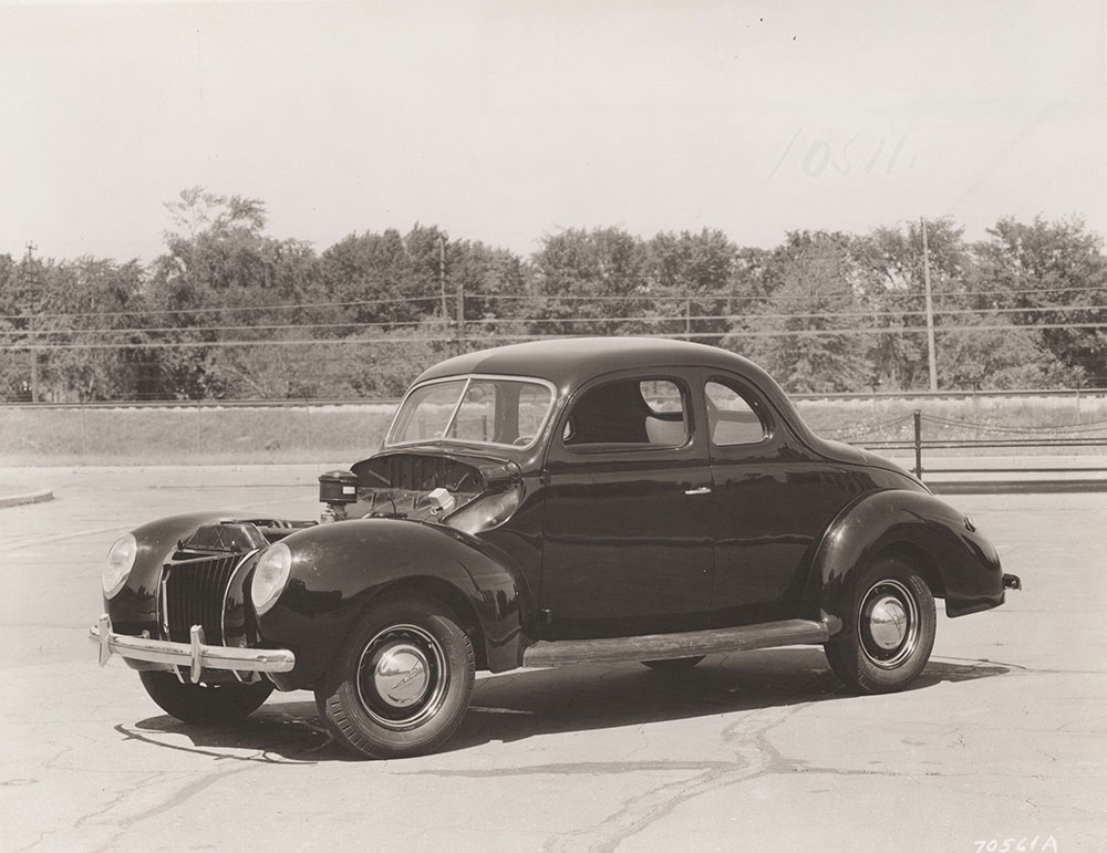 Ford Deluxe Coupe, factory mockup - 1939