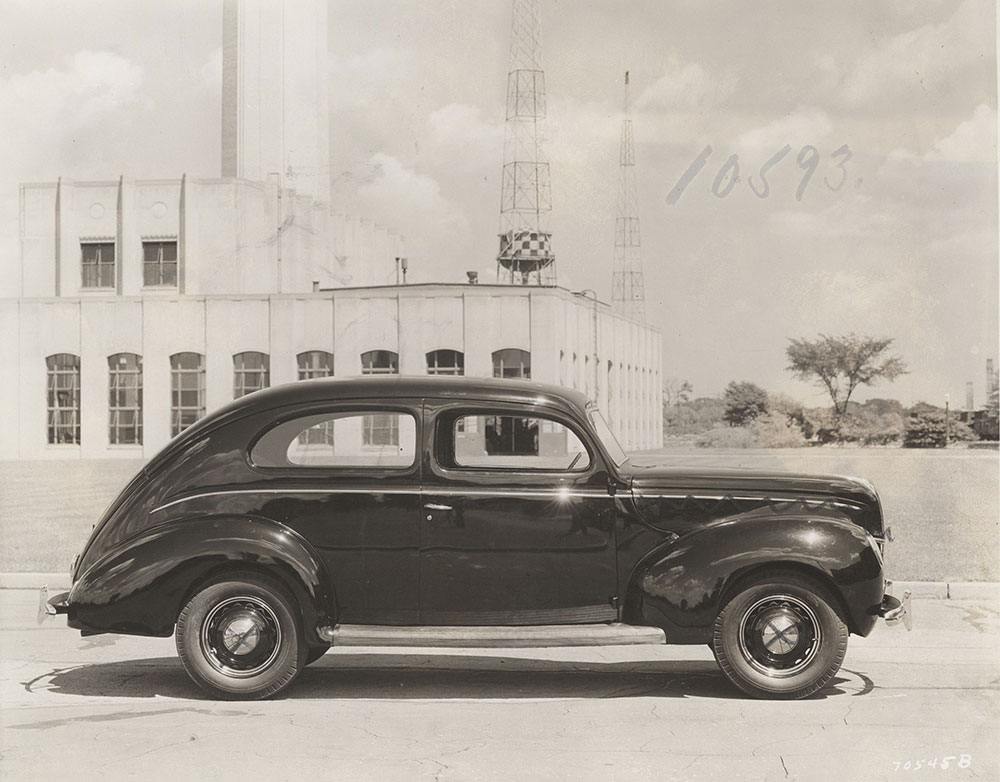 Ford Tudor sedan, factory mockup - 1939