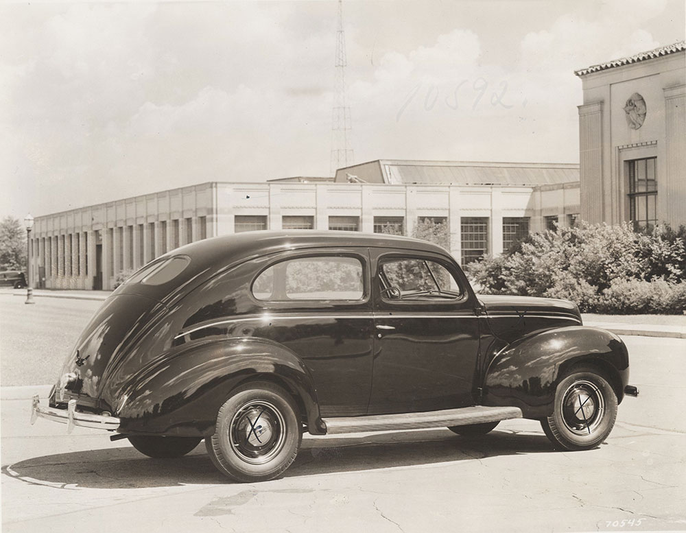 Ford Tudor sedan, factory mockup - 1939