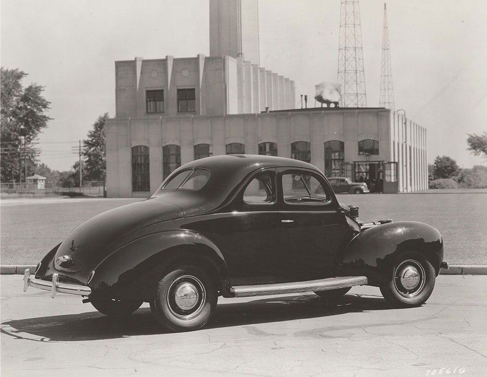 Ford Deluxe Coupe, factory mockup - 1939