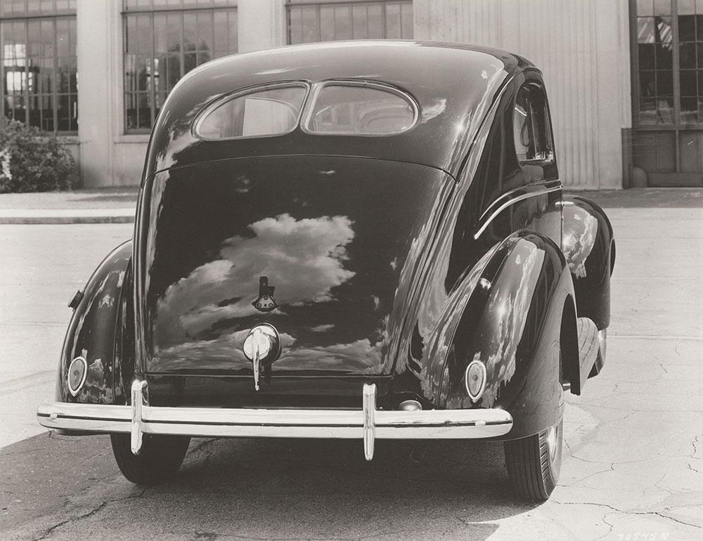 Ford Deluxe Tudor Sedan, factory mockup - 1939