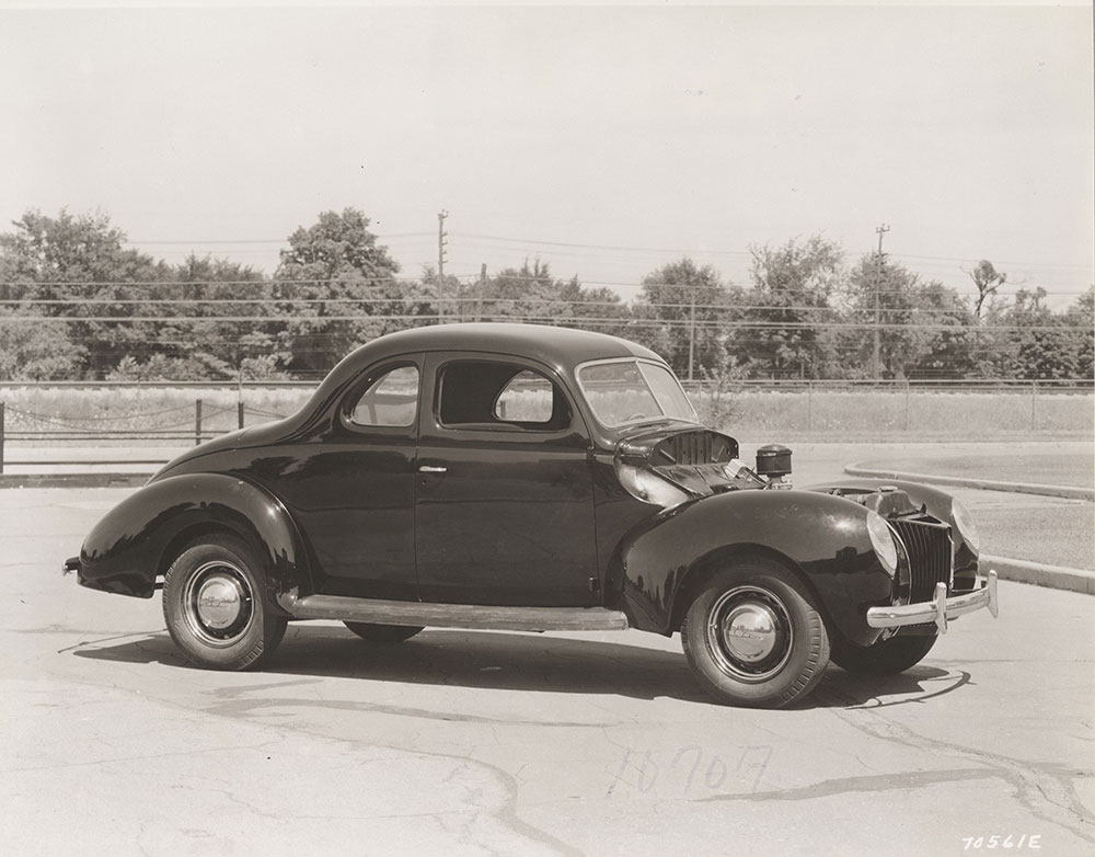 Ford Deluxe Coupe, factory mockup - 1939