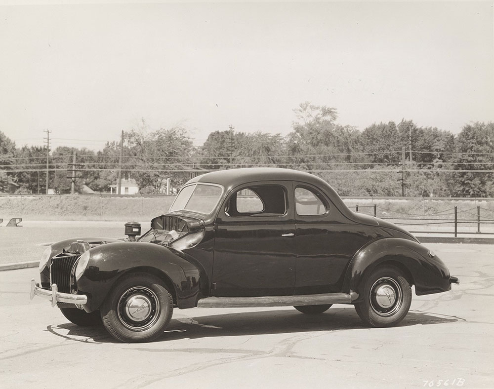 Ford Deluxe Coupe, factory mockup - 1939