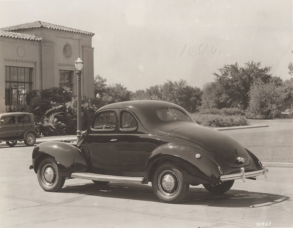 Ford Deluxe Coupe, factory mockup - 1939