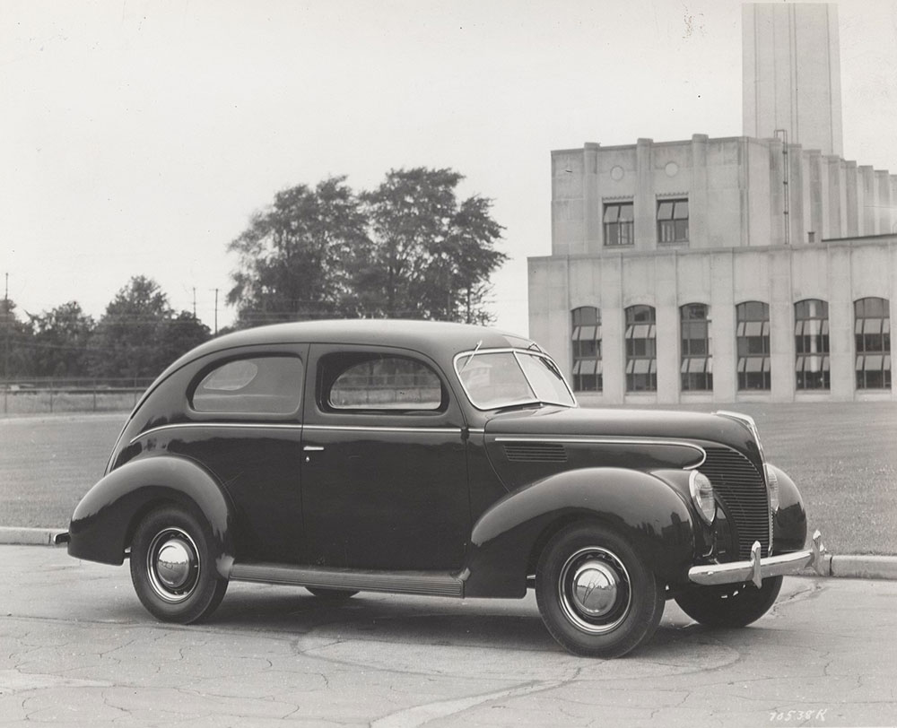 Ford, Tudor sedan, factory mockup - 1939