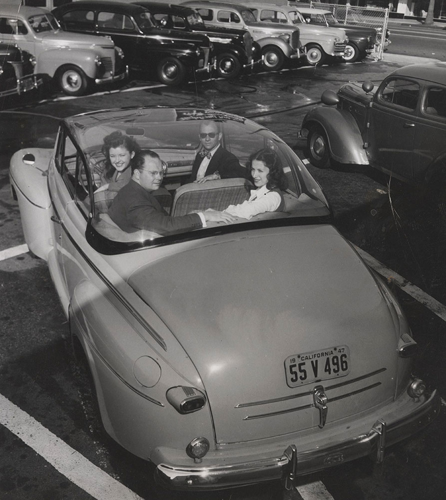 Ford With Bubble Top - 1946