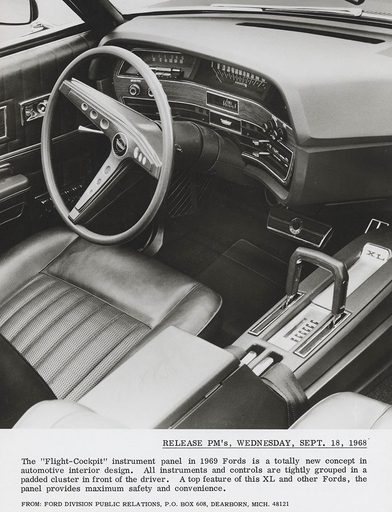 Ford XL Interior - 1969