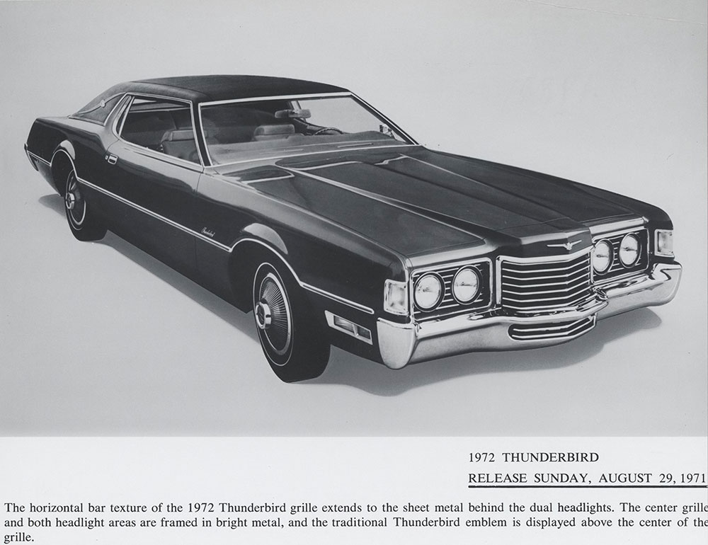 Ford Thunderbird - 1972 - Digital Collections - Free Library